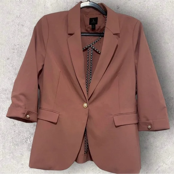 Dusty Rose Blazer - M - Picture 1 of 5